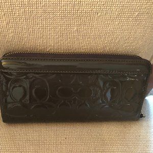 Coach Accordion Zip Wallet